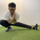 身体操作トレーニング79「伸脚ストレッチ：苦手な方へ」